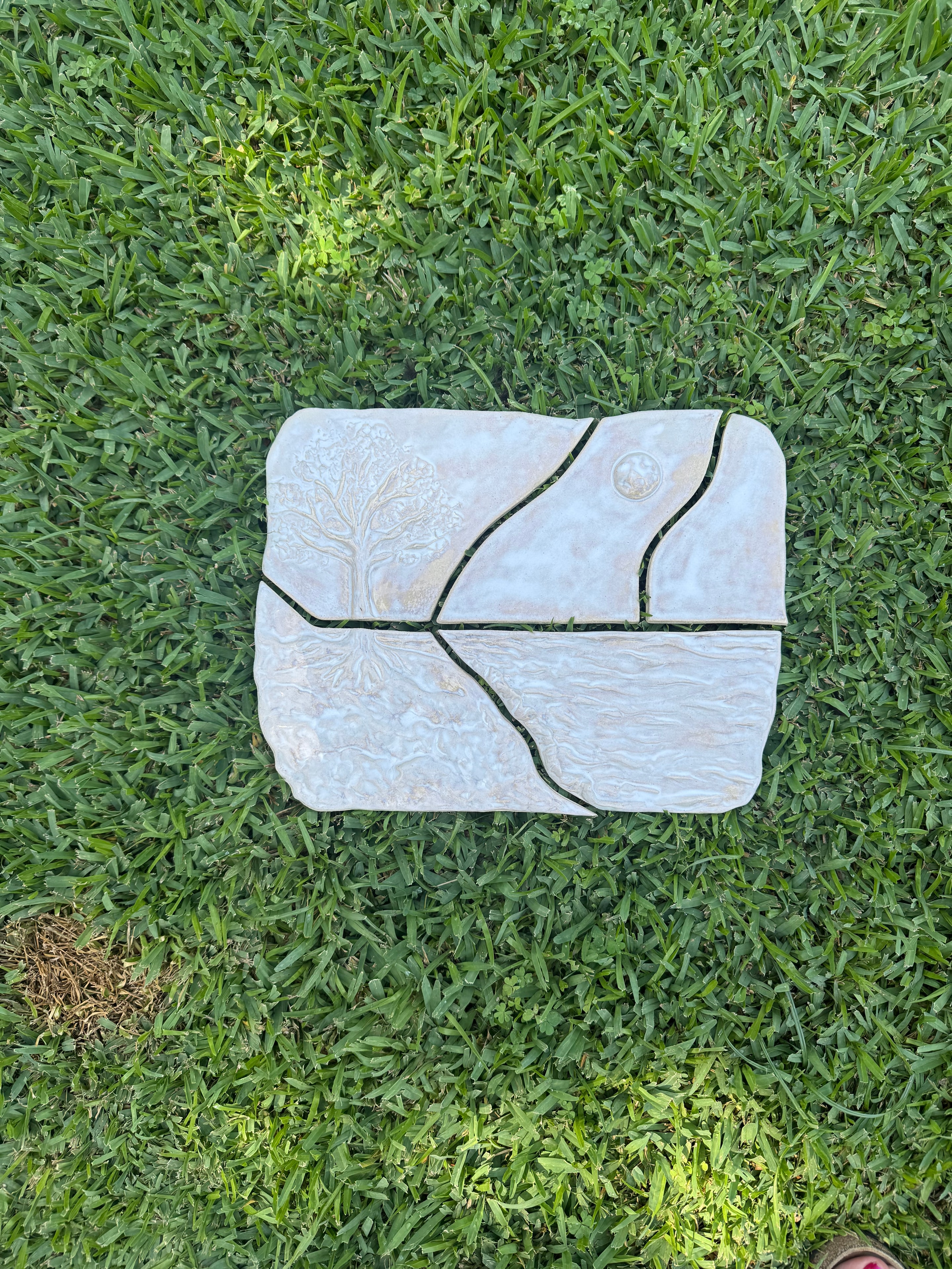 Handmade ceramic piece
