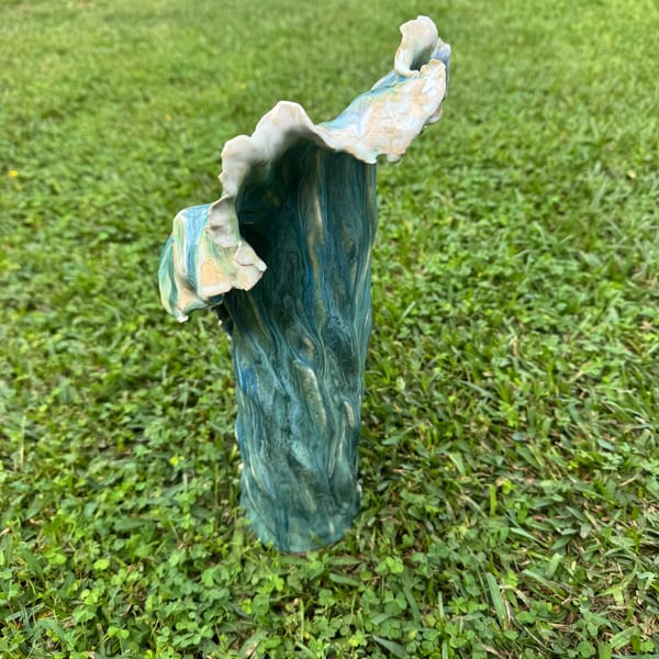 Handmade ceramic piece