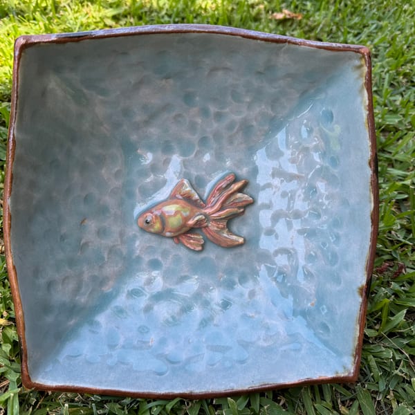 Handmade ceramic piece